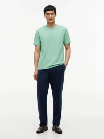 Tommy Hilfiger - Áo Thun Tay Ngắn Nam Pique Interlock Embossed Tee