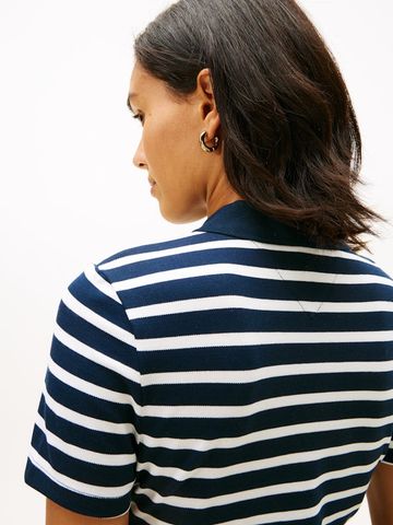 Tommy Hilfiger - Đầm Polo Nữ 1985 Slim Pique Polo Dress Short Sleeve