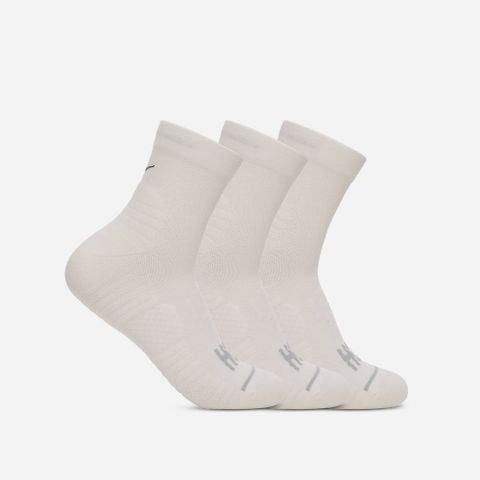 Hoka - Vớ Chạy Bộ Nam Nữ Quarter Run Sock 3-Pack