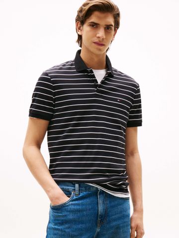 Tommy Hilfiger - Áo polo tay ngắn nam Regular Fit Interlock Knit Polo Shirt