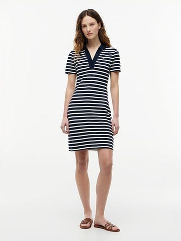 Tommy Hilfiger - Đầm Polo Nữ 1985 Slim Mini Short Sleeve Polo Dress