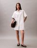 Calvin Klein - Đầm nữ Cotton Twill Mini Shirt Dress