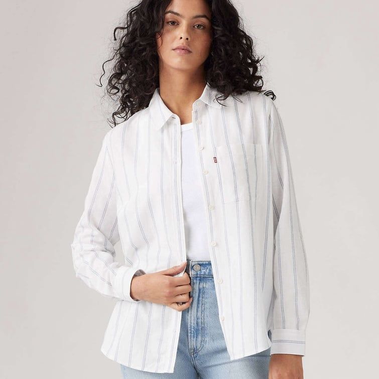 Levi's - Áo sơ mi tay dài nữ Women's Darlene Utility Shirt