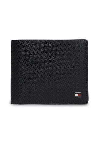 Tommy Hilfiger - Ví Nam Embossed Flag Leather Card And Coin Wallet