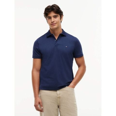 Tommy Hilfiger - Áo Thun Có Cổ Nam Jacquard Rawb Polo