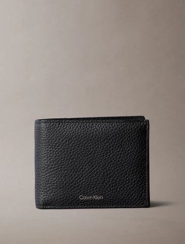 Calvin Klein - Ví Nam Foil Emboss Trifold With Card