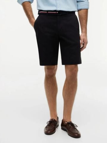 Tommy Hilfiger - Quần Kaki Ngắn Nam Denton Belted Twill Slim Bermuda Shorts