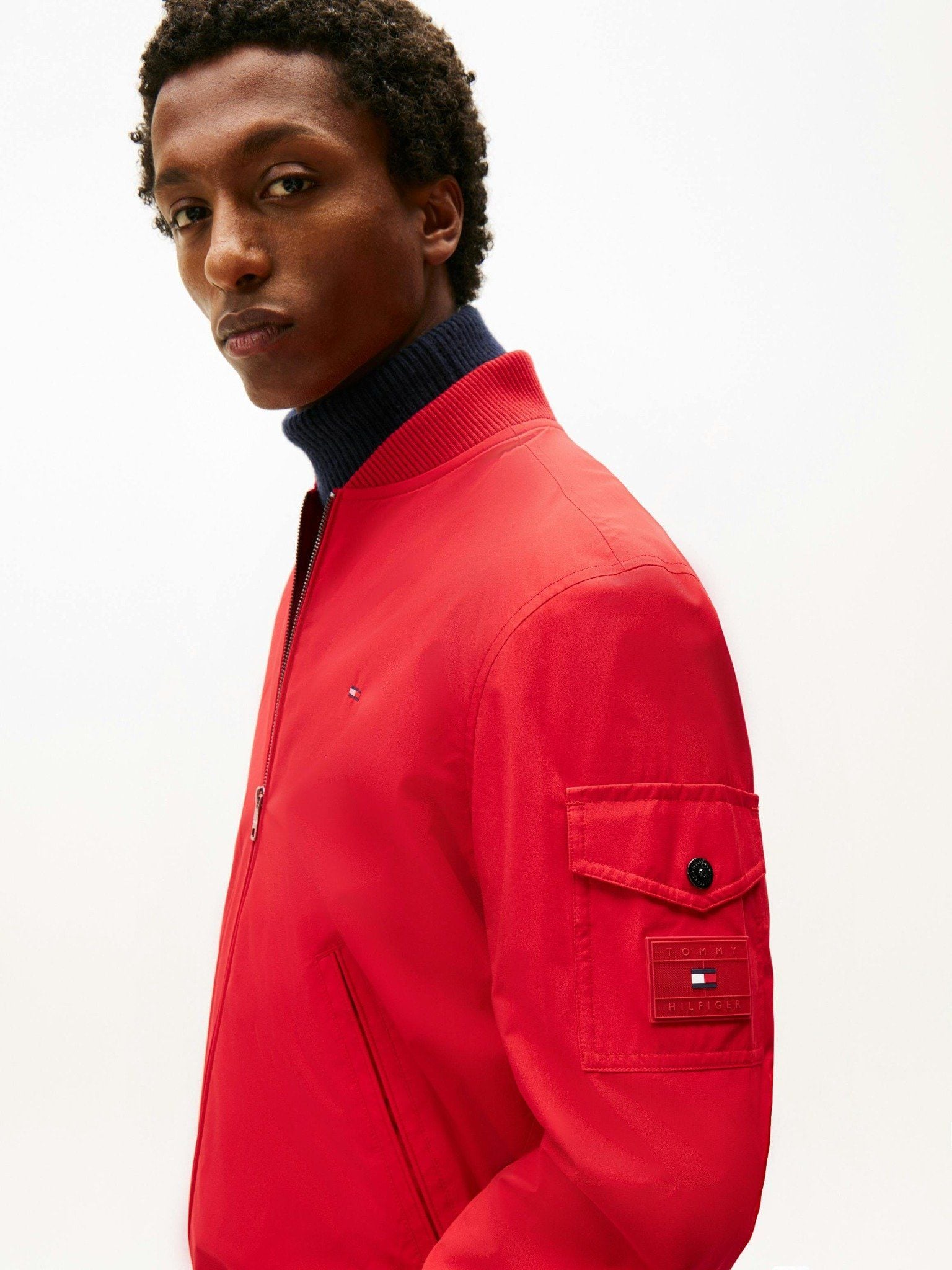 Tommy Hilfiger - Áo khoác tay dài nam Lightweight Bomber Jacket