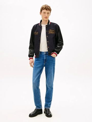 Tommy Hilfiger - Quần Jean Dài Nam Straight Denton Stretch Indigo