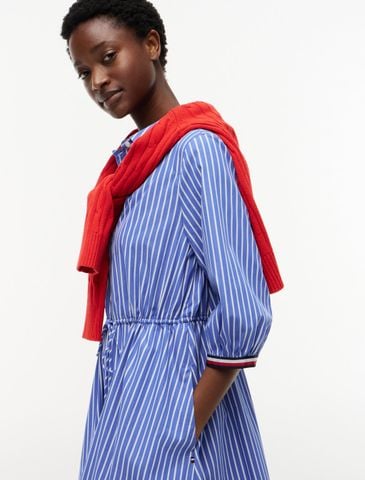 Tommy Hilfiger - Đầm Sơ Mi Nữ Poplin Relaxed Shirt Dress - 4