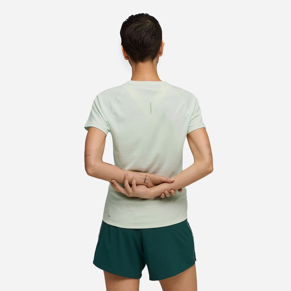 Puma - Áo thun nữ Women's Puma Run Velocity (Poly) Tee - Mint