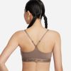 Nike - Áo ngực thể thao hỗ trợ nhẹ Nữ Women's Indy Light-Support Padded Adjustable Sport Bra - Brown
