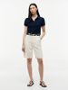 Tommy Hilfiger - Áo Polo Nữ Slim Fit Gold-Tone Button Polo Shirt