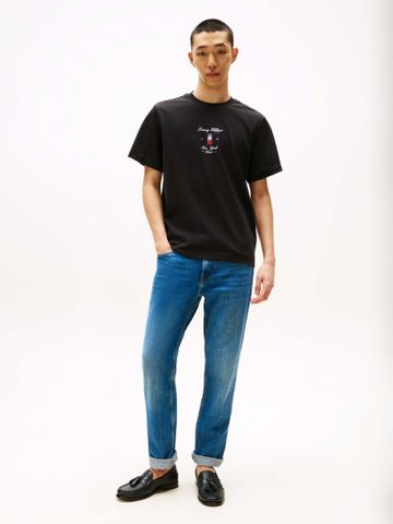 Tommy Hilfiger - Áo thun tay ngắn nam TH Seasonal Flag Logo Tee