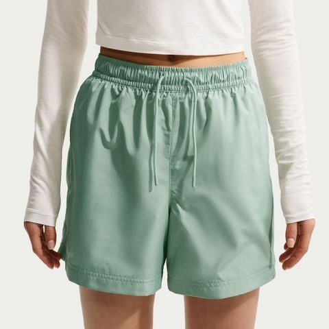 Nike - Quần Ngắn Thể Thao Nữ Nike Sportswear Classic Wovens Women's Mid-Rise Shorts