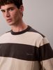 Calvin Klein - Áo Thun Tay Dài Nam Long Sleeve Sueded Stripe Pocket Tee