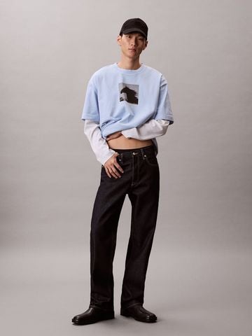 Calvin Klein - Áo Thun Tay Ngắn Nam Lunar New Year Graphic Relaxed T-Shirt