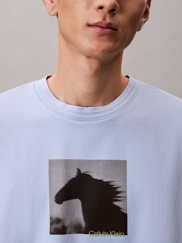 Calvin Klein - Áo Thun Tay Ngắn Nam Lunar New Year Graphic Relaxed T-Shirt