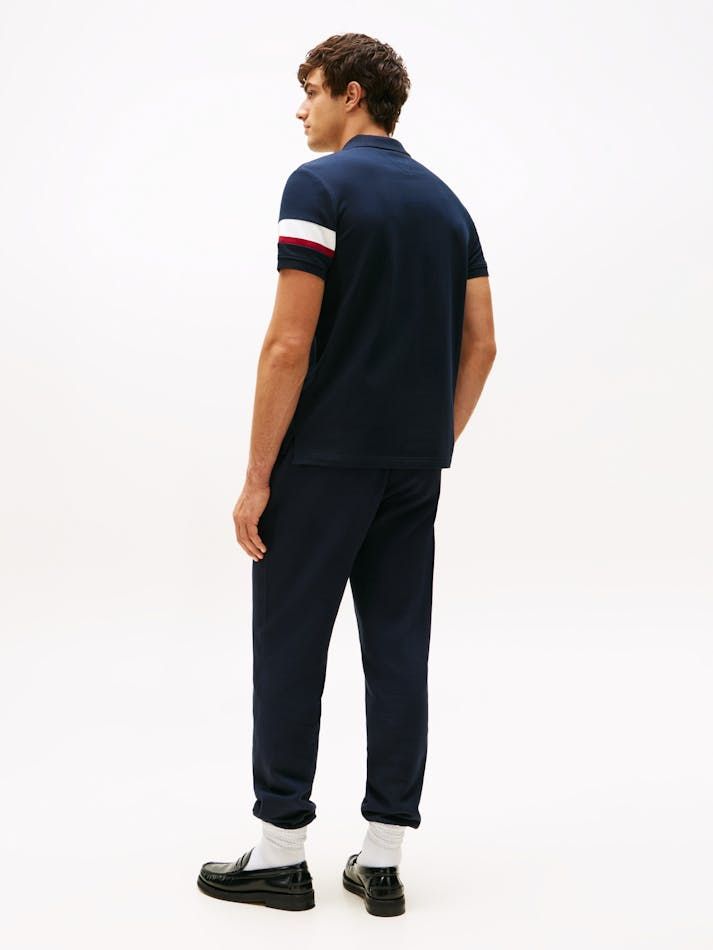 Tommy Hilfiger - Áo thun có cổ polo tay ngắn nam RWB Sleeve Tape Polo