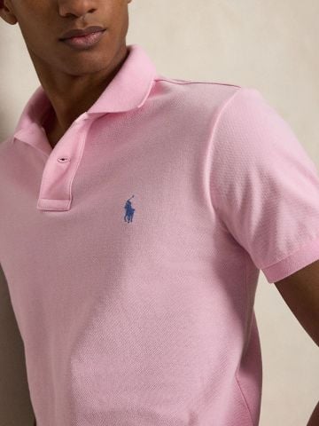 Ralph Lauren - Áo Thun Có Cổ Nam Slim Fit Mesh Polo Shirt
