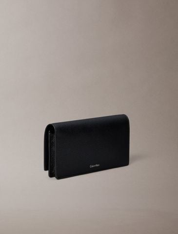 Calvin Klein - Ví dài Nữ CK Emblem Long Billfold Wallet