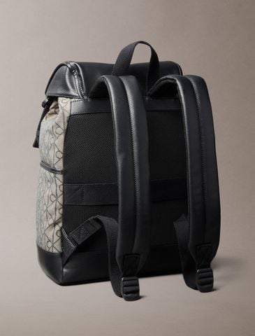 Calvin Klein - Ba Lô Nam Water Repellent Logo Jacquard Backpack - 3