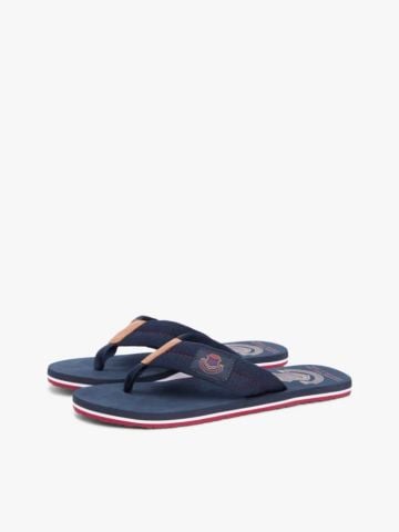 Tommy Hilfiger - Dép Xỏ Ngón Nam Crest Patch Webbing Strap Flip-Flops