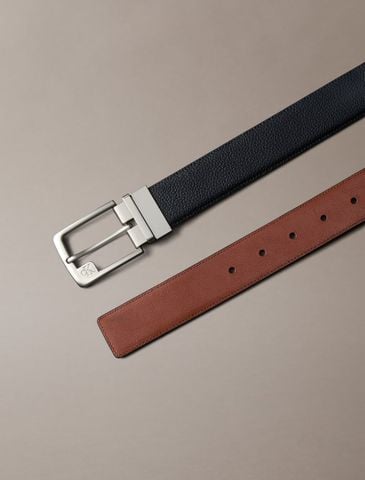 Calvin Klein - Thắt Lưng Nam Monogram Frame Buckle Reversible Belt