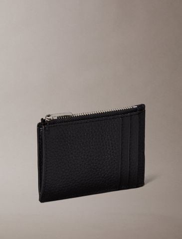 Calvin Klein - Ví Nam Leather RFID Cardholder with Zip