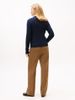 Tommy Hilfiger - Áo Sweater Nữ Cotton Cable Mid Gauge Crew Neck Long Sleeve Sweater