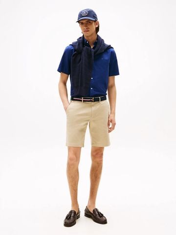 Tommy Hilfiger - Quần kaki ngắn nam Brooklyn Belted Slim Chino Shorts