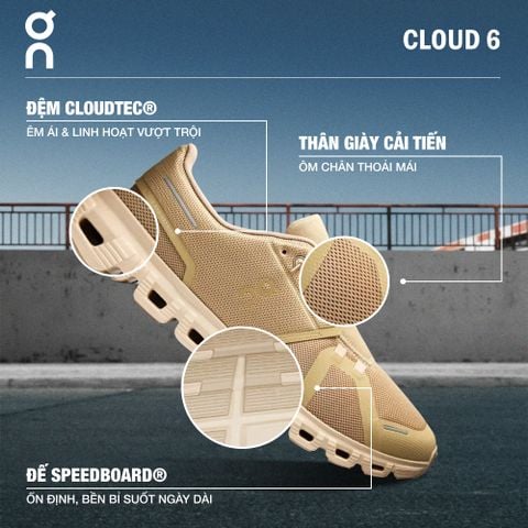 On - Giày Sneakers Nam Cloud 6 - 2