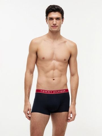 Tommy Hilfiger - Bộ 3 Quần Lót Nam Trunk 3-Pack Essential Logo Waistband Trunks
