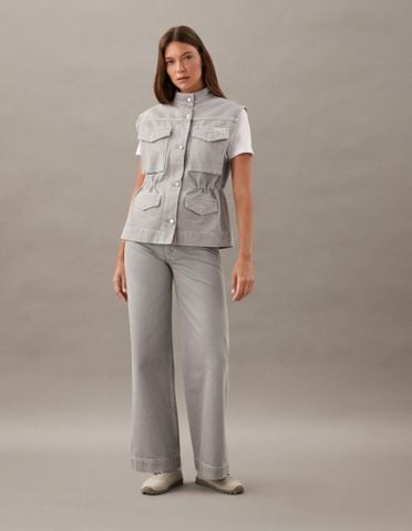 Calvin Klein - Áo Khoác Nữ Fitted Utility Vest