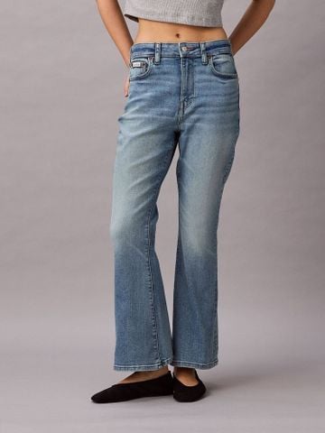 Calvin Klein - Quần Jean Ống Loe Nữ High Rise Flare 37.5 Denim Technology