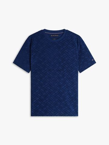 Tommy Hilfiger - Áo Thun Tay Ngắn Nam Cotton Jacquard Flag Tee