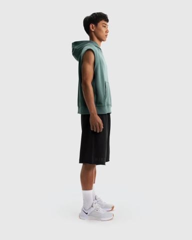 Nike - Áo Hoodie Nam Dri-FIT Fleece Sleeveless Training Hoodie - 4