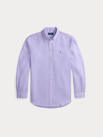 Ralph Lauren - Áo Sơ Mi Nam Custom Fit Linen Shirt