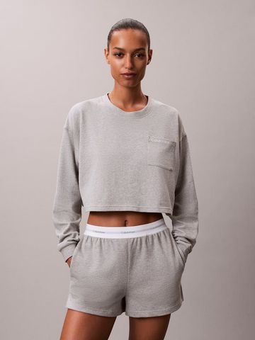 Calvin Klein - Quần ngủ nữ Logo Cotton Jersey Sleep Short