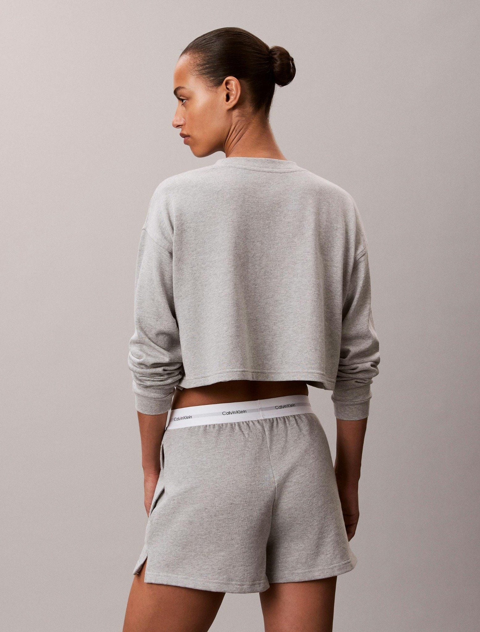 Calvin Klein - Quần ngủ nữ Logo Cotton Jersey Sleep Short