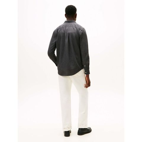 Tommy Hilfiger - Áo sơ mi tay dài nam Workwear Denim TH Shirt