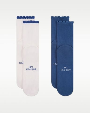 Nike - Bộ 2 Đôi Vớ Unisex Everyday Elevated Micro-Crew Socks