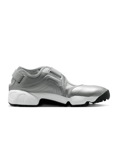 Nike - Giày Thời Trang Nữ Air Rift Leather Metallic Silver - 2