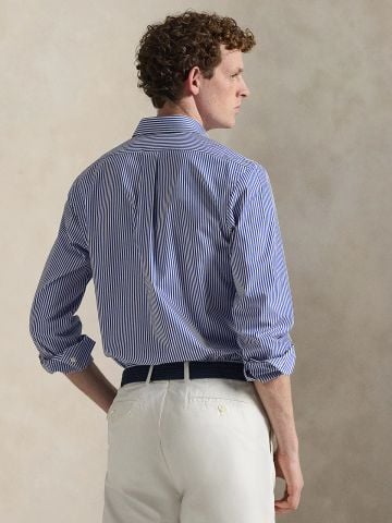 Ralph Lauren - Áo Sơ Mi Nam Slim Fit Striped Stretch Poplin Shirt