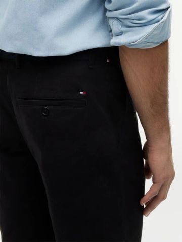 Tommy Hilfiger - Quần Kaki Ngắn Nam Denton Belted Twill Slim Bermuda Shorts - 4
