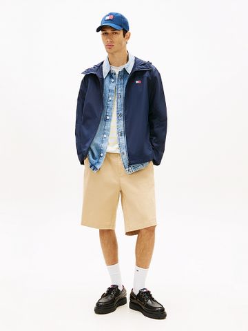 Tommy Hilfiger - Áo Khoác Nam Water Repellent Ripstop Hooded Zip-Thru Jacket