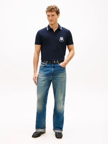 Tommy Hilfiger - Áo Thun Có Cổ Nam Regular Fit Crest Appliqué Polo Shirt
