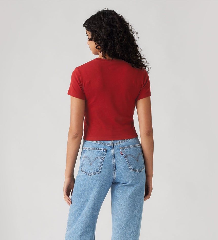 Levi's - Áo thun nữ Graphic Essential Sporty T-shirt - Red
