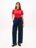 Tommy Hilfiger - Áo Thun Tay Ngắn Nữ TH Script Regular Crew-Neck Short Sleeve Tee