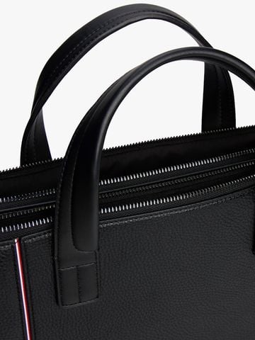 Tommy Hilfiger - Túi xách công sở nam Metal Logo Pebble Grain Laptop Bag - 3